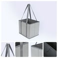 thumbnail image 2 of Unique Bargains Fabric Storage Bin for Shelves Closet Gray 13*9.8*11, 2 of 6