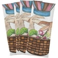thumbnail image 6 of Easter Bunnies Eggs Kitchen Tea Towels Set of 1 Absorbent Hand Dish Towels, Hot Air Balloon Dishcloths Lint-Free 18x28 Inch Fast Drying for Cooking Baking Home Clean, 6 of 7