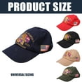thumbnail image 3 of Baseball Cap US 250th Anniversary Hat for Running Workouts and Outdoor Activity Bird Design Embodies Freedoms, 3 of 8