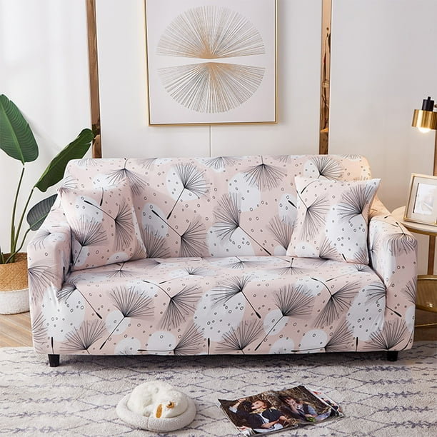 Goory 1 4 Seater Stretch Sofa Cover Couch Cushion Printed Slipcovers For Living Room Indoor Outdoor Com Goory 1 4 Seater Stretch Sofa Cover, Indoor Outdoor Sofa Slipcover