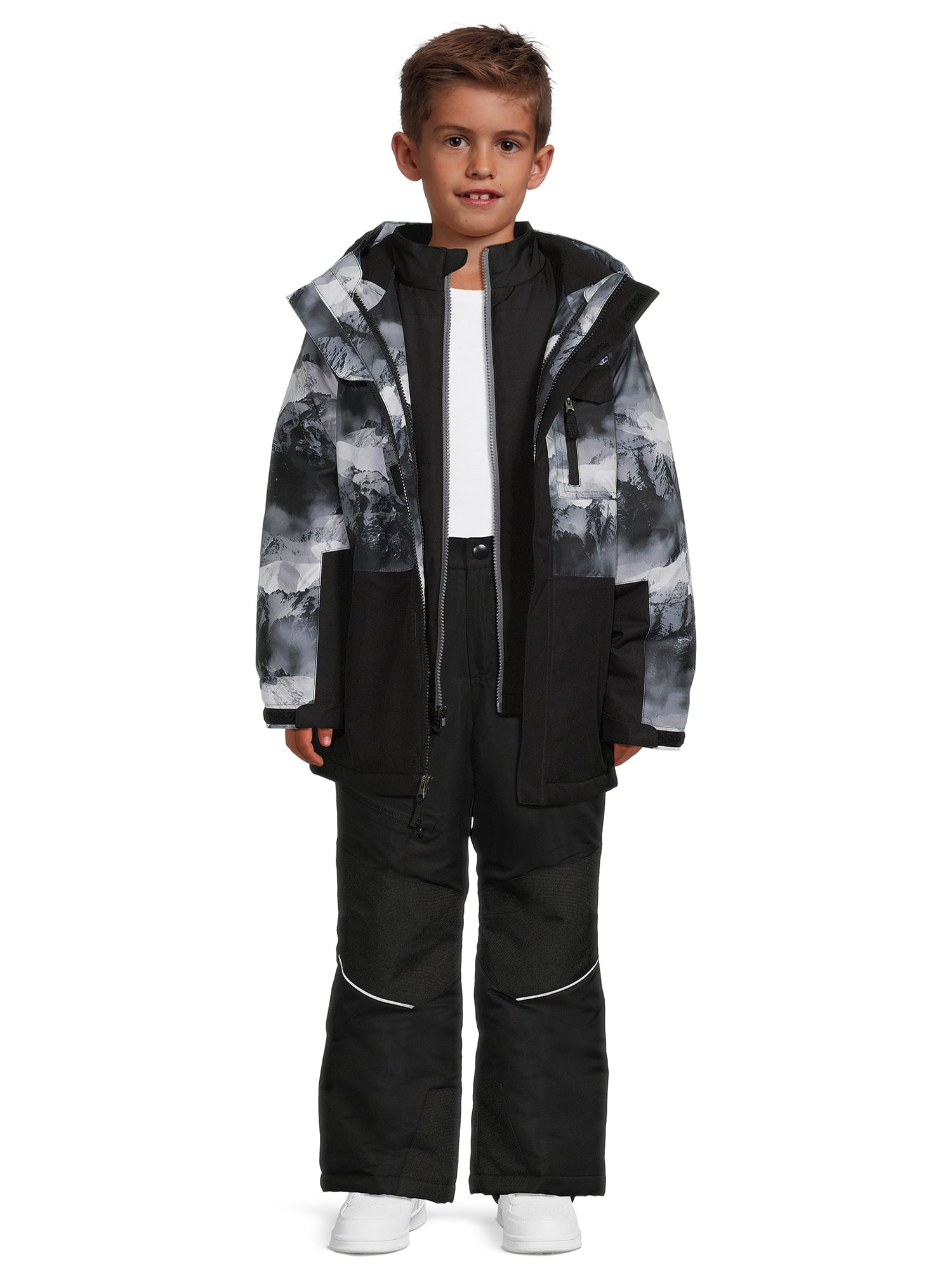 Veste Puffer Swiss+Tech Enfant – 3T – Unisexe – Multicolore – Hiver