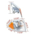 thumbnail image 2 of Para Jeep Compass 2007-2010 carcasa de luz de esquina de señal de giro de coche, 2 of 4