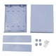 thumbnail image 5 of 2X Caja de Plástico Caja de Conexiones Caja de Plástico 152X120X42mm Gris, 5 of 5