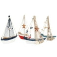 thumbnail image 5 of 4pcs Small Sailboat Model Decorations Nautical Boat Decors Nautical Party Decors, 5 of 5