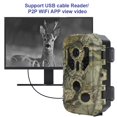 thumbnail image 3 of Wireless WiFi Hunting Camera, Professional Motion Detection HD 2 Inch LCD Screen IP66 Waterproof Hunting Camera  for Wildlife Monitoring, 3 of 7