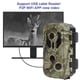 thumbnail image 3 of Cámara Inalámbrica de Caza Wifi, Detección de Movimento Tiempo de Gatillo Rápido Cámara de Caza Visón Nocturna Profesional para monitoreeo de Vida Silvestre, 3 of 7