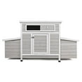 thumbnail image 2 of Pet Pens & Hutches Large Wooden Chicken Coop Outdoor Hen House Poultry Cage for Outdoor with 2 Sides Nesting Boxes,Dog Pens, 2 of 8