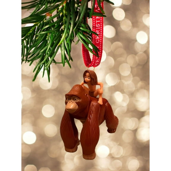Ornament Walt Disney Tarzan Kala Gorilla Boy Figure Figurine Charm 5”