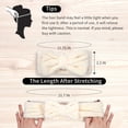 thumbnail image 2 of Moonsky Spa Headband Microfiber Bow Soft Hair Band for Washing Face Makeup Skincare Routine for Women 1 Count, 2 of 6