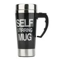 thumbnail image 1 of Unique design Stainless Lazy Self Stirring Mug Auto Mixing Tea Coffee Cup Office Gift YD008, 1 of 3