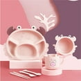 thumbnail image 2 of Children Cutlery Plate Set,Children's Cutlery Plate Set Cartoon Children Dinnerware Sets Cutlery Set High-End Performance, 2 of 5