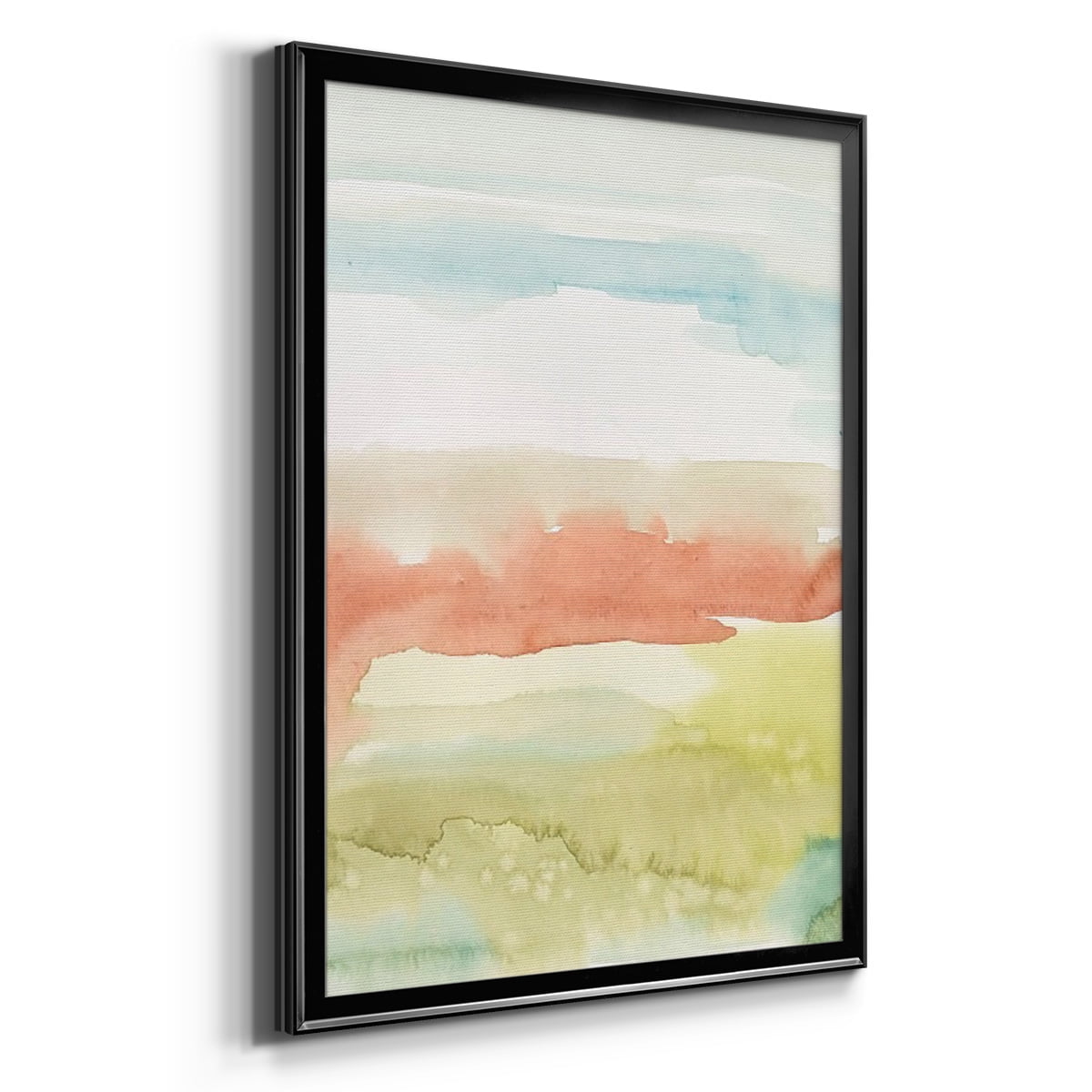 Blushing Sunrise II Premium Framed Print, in Gold, Black, or Silver - Ready to Hang