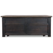 Signature Design by Ashley Tyler Creek 4 Drawer Coffee Table with Lift Top, Grayish Brown/Black