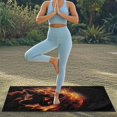 thumbnail image 4 of Bulopur Wolf Car Towel Seat Covers Cool Car Seat Towel Cover After Gym Waterproof Athletic Running Towel for Gym,Workout,Running,Swimming Car Accessories, 4 of 7