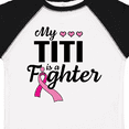 thumbnail image 4 of Inktastic Breast Cancer Awareness My Titi is a Fighter Boys or Girls Toddler T-Shirt, 4 of 5