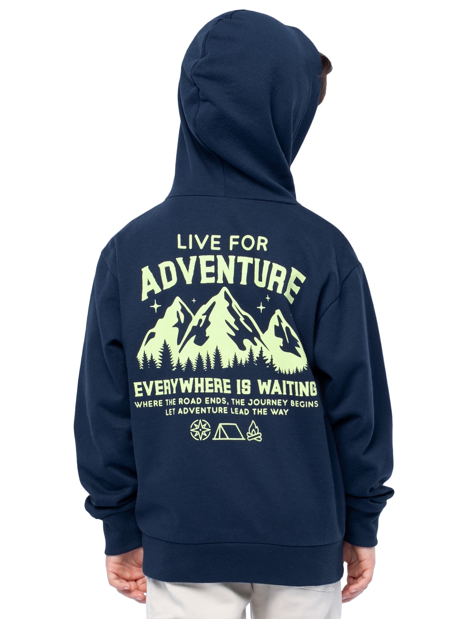 Ozark Trail Boy's Graphic Hoodie, Sizes 4-18