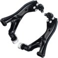 thumbnail image 3 of Detroit Axle - 4pc Front Control Arms Kit for 2005-2009 Chevy Equinox Pontiac Torrent, 2002-2007 Saturn Vue, 2 Lower Control Arms w/Ball Joints, 2 Outer Tie Rods Replacement, 3 of 7