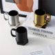 thumbnail image 1 of Tazas de cerámica | Taza de café para regalo de mecánicos | Diseño de tornillos, acabado mate, lavavajillas, microondas | Oro | Decoración cerámica moderna, 1 of 8