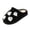 Black_021, variant on Domuza Halloween Slippers For Women Men Indoor House Bedroom Skeleton Goth Cute Home Skeleton Horror Fun Slip Shoes for fall winter Black 9๏ผEU-42๏ผ