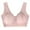 Pink, variant on loopsun Womens Plus Size Bra,Women's Underwear Without Steel Rings No Creases Beautiful Bra Iarge Chest Bra