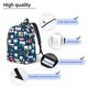 thumbnail image 3 of Easygdp Dental Mochila de Lona Resistente para Laptop, Compatible con Laptops de 15 a 17 pulgadas, Ideal para Escuela, Trabajo y Viajes-Small, 3 of 5