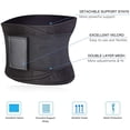 thumbnail image 3 of Waist Trainer Belt for Women & Man Waist Cincher Trimmer Shapewear Weight Loss Ab Belt Slimming Body Shaper Belt, 3 of 6