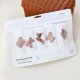 thumbnail image 4 of 1pc/5pcs Cotton Handkerchief Face Towel 6-Layer Soft Absorbent Drooling Towel Mouth Wipe Cloth for Bathing and Nursing Multicolor, 4 of 4