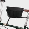thumbnail image 3 of Foldable Bicycle Pet Carrier Basket with Military-Grade Alloy Frame - Dual Anti-Escape Safety System, Soft Anti-Slip Liner, Quick-Release Installation - Suitable for Mountain/Road Bikes, Small-Medium, 3 of 4