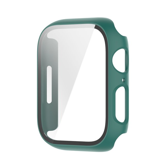 Flmtop Watch Protector Couverture Complète Coupe Précise PC 41mm 45mm Résistant aux Chocs Couvercle Anti-Poussière pour iWatch Série 7 41mm / 45mm 2021