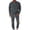 #328-Gray, variant on Yusimy Men's Solid Color 2-Piece Button-Down Half-Zip Set Long Sleeve Drawstring Pants Casual Sports