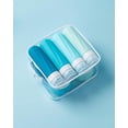 thumbnail image 4 of Micebay Travel Bottles for Toiletries 8 Pack, Travel Size Toiletries, Tsa Approved Travel Size Containers 3oz, with Travel Essentials Clear Bag, Leak Proof Silicone Squeezable Creams Jars, 4 of 9