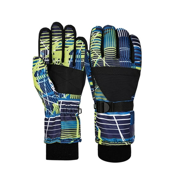 Vikakiooze Winter Gloves Adult's Winter Waterproof And Snowproof Gloves Mountaineering Windproof