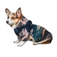 thumbnail image 7 of Honeii Artistic Starry Sky Moon Book Print Small Dog Hoodies Pet Hooded Sweatshirts Fall Winter Puppy Cat Sweaters Warm Clothes for Small Dogs Outfits Costume-Medium, 7 of 7