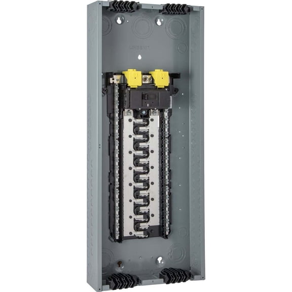 Square D Homeline Qwik-Grip Load Center - 200A 60-Circuit 30-Space Indoor Main Breaker