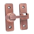 thumbnail image 2 of Cerradura para puerta de granero, duradera, de 180 grados, para interior, con pestillo para puerta, seguridad para el hogar Oro rosa de 180 grados., 2 of 9