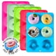 thumbnail image 2 of Molde de silicona para 6 muffins y donas, molde antiadherente para postres, para hacer donas, pasteles, chocolates, postres y mucho más., 2 of 7