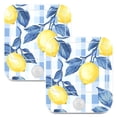 thumbnail image 7 of Yayeee 2-Pack Plug in LED Night Lights with Light Sensors Motion Detectors, Light Blue Lemon, 7 of 7