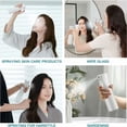 thumbnail image 5 of Spray para el cabello, spray continuo de agua para el cabello, spray ultrafino para peinar, limpiar, rociar y cuidar la piel (200 mililitros, blanco), 5 of 5