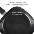 thumbnail image 6 of Gibson Soho Lounge 10-Piece Aluminum SquareDiamond-Infused Ceramic Nonstick Induction Cookware Set, Black, 6 of 7