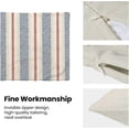 thumbnail image 6 of 4th of July Summer Outdoor Pillow Covers 20 x 20 Inch, Blue Red Polka Dots Striped Decor Throw Pillows for Couch Bed, Boho Modern Farmhouse Decorative Pillowcase Linen Cushion Cover Set of 2, 6 of 6