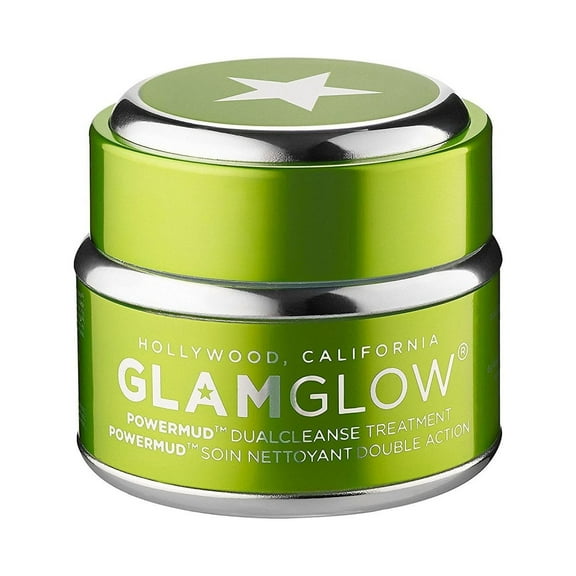GLAMGLOW Power Mud Dual Cleanse Treatment, .5 Fluid Ounce
