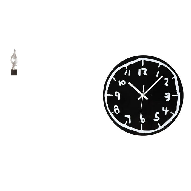 Figura De Resina De Arte Abstracto Y Adorno De Reloj De Pared Acrílico, Escultura Minimalista Moderna Para Decoración De Casa, Oficina, Mesa De Café, Cocina Y Comedor.