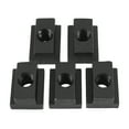 thumbnail image 1 of Unique Bargains 5pcs Steel T-Slot Nut Grade 10.9 Tapped Through M8 Thread 15/64' Slot Depth, 1 of 1