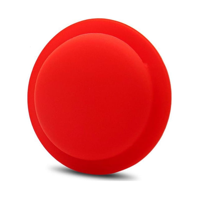 ZheElen Tracker Protector Keychain Tracking Device Silicone Cover Keyring Accessory Replacement for AirTag, Red
