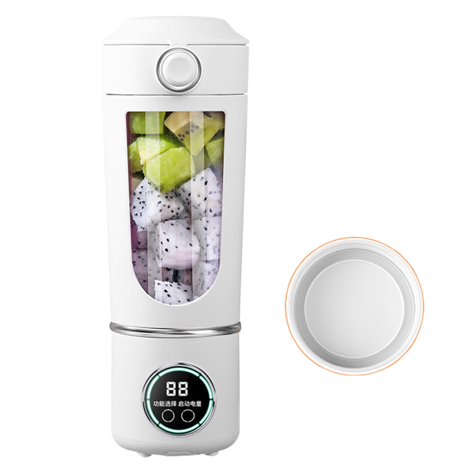 Portable Blender 700ml – USB Rechargeable Mini Juicer Cup with Type-C, Upgraded Motor, Personal Smoothie Maker for Travel, Home Use, BPA-Free Easy Clean