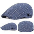 thumbnail image 5 of Happy Date 1 Pack Newsboy Hats for Men Flat Cap Cotton Adjustable Breathable Irish Cabbie Ivy Driving Gatsby Hunting Hat, 5 of 5