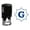 Blue, variant on Printtoo Octagon Celtic Swirl Frame Alphabet G Monogram Self Inking Rubber Stamp R-40 Office Stationary.