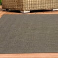thumbnail image 3 of Superior Braided Solid Indoor/ Outdoor Area Rug, 3 x 5, Charcoal, 3 of 7