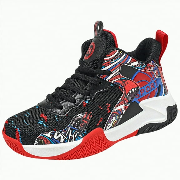 Ccpelsie Kids Barefoot Shoes Boys Girls Slip On Sneakers for Walking Tennis Athletic Hiking Toddler Little Big Kid(Red,4)