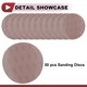 thumbnail image 4 of Discos de Lijado para Automóvil de Madera Unique Bargains 50 Pcs 8" 320 Grano Marrón Óxido de Aluminio con Gancho y Bucle, 4 of 7